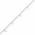 NAIOMY PRINCESS ZILVEREN ARMBAND - 20556