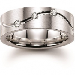 VIVENTY zilveren ring met zirconium - 21167