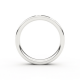 TESSINA 18kt witgouden trouwring met diamant 0.06ct - 21666