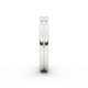 TESSINA 18kt witgouden trouwring met diamant 0.06ct - 21666