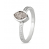 SEE YOU zilveren ring met zirconium - 22083