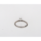 18kt witgouden ring met briljant 0.30ct - 22422