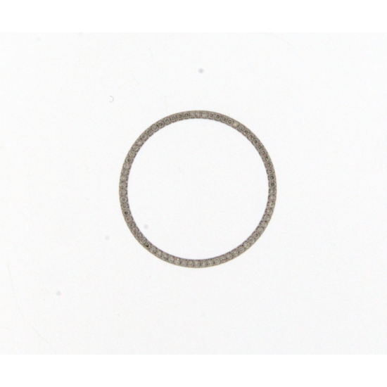 18kt witgouden hanger met briljant 0.21ct - 22445