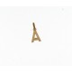 18kt geelgouden hanger - letter A - 22536