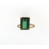 18KT geelgouden ring met tourmalijn 7.79ct en diamant 0.24ct - 22571