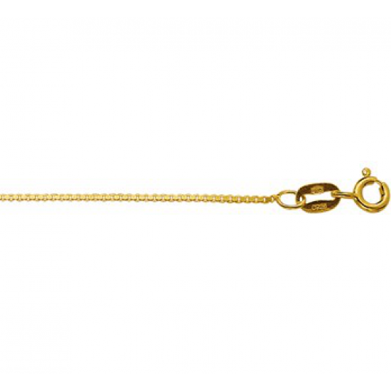 14kt geelgouden halsketting 45cm - 22612