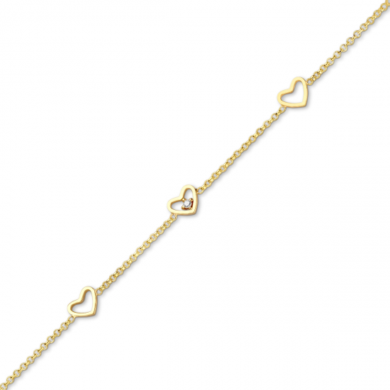 NAIOMY 9kt geelgouden armband - 22791