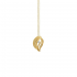 AnnaMaria Cammilli Velaa star - 18kt geelgouden halsketting met briljanten hanger 0.08ct - 22804