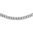 zilveren gourmette ketting - gerhodieerd - 45cm - 23030
