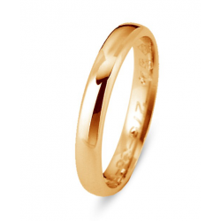 DUO - 18kt geelgouden trouwring - 23068