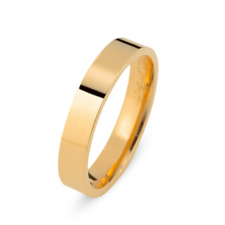 DUO 18kt geel gouden trouwring - 23078