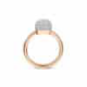 BIGLI Mini Sweety - 18kt bicolor gouden ring met diamant 0.76ct - 23453