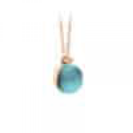 BIGLI Mini Sweety - 18kt rose gouden halsketting met blauwe topaas 6ct en briljant 0.01ct - 23457