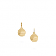 MARCO BICEGO Africa - 18kt geel gouden oorringen met diamantjes 0.05ct - 23477