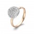 BIGLI Mini Leaves - 18kt bicolor gouden ring met diamant 0.60ct - 23521
