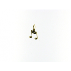 18kt geel gouden hanger - Solsleutel - 23736