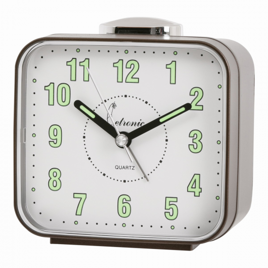 CETRONIC wekker met alarm, led licht - 4743