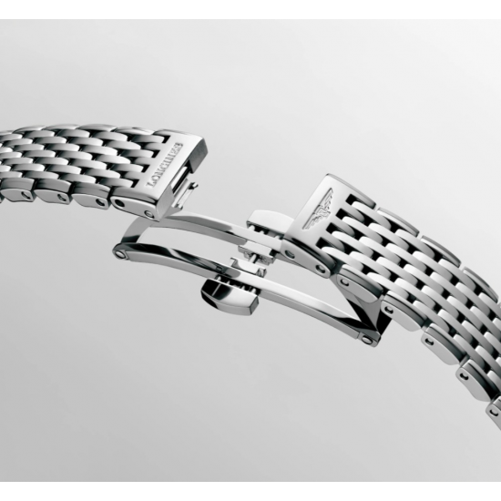 LONGINES La Grande Classique dames uurwerk met briljanten 0.048ct - 4800