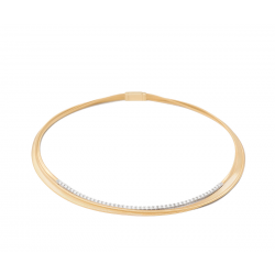 MARCO BICEGO MASAI 18kt wit gouden collier met briljant 1.32ct - 5110