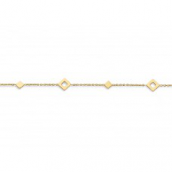 18KT geelgouden armband - 5114
