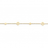 18KT geelgouden armband - 5114