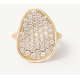 MARCO BICEGO Lunaria - 18kt geelgouden ring met briljant 0.93ct - 5396