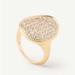 MARCO BICEGO Lunaria - 18kt geelgouden ring met briljant 0.93ct - 5396