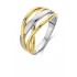 SILVER ROSE - zilveren ring met zirconium - 5417