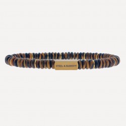 STEEL & BARNETT stone bracelet - Tiger - 6592