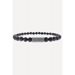 STEEL & BARNETT stone bracelet - Bronzite - 6594