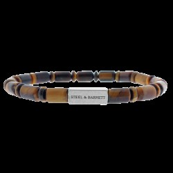 STEEL & BARNETT stone bracelet - Tiger - 6596