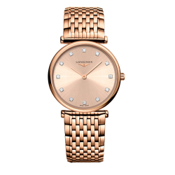 LONGINES La Grande Classique dames uurwerk met briljanten - 6665