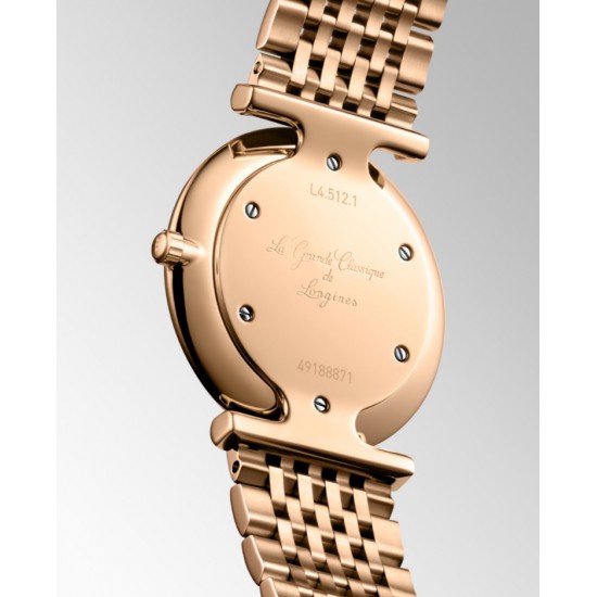 LONGINES La Grande Classique dames uurwerk met briljanten - 6665