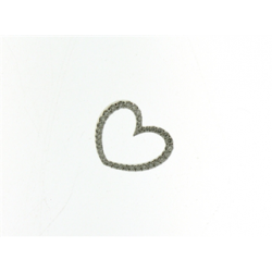 18kt GOUDEN HANGER MET BRILJANT 0.21ct - 7186