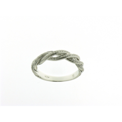 18kt witgouden ring met diamant 0.38ct - 7207