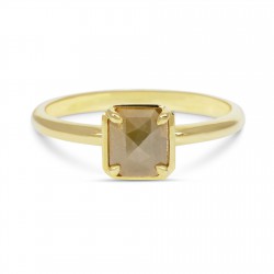 NOUS 18kt geel gouden ring met diamant 0.55ct - 8260