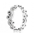 PANDORA SILVER ring- chandelier with zirconia - 8660