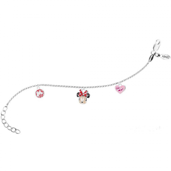 Zilveren Disney armband Minnie Mouse - 9084