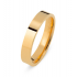 DUO 18kt geel gouden trouwring - 9091