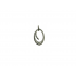 18kt witgouden hanger met diamant 0.02ct - 10141