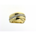 18kt Bicolor gouden ring met briljant 0.635ct - 10210