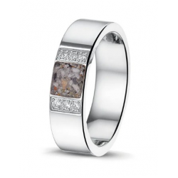 SEE YOU zilveren ring met vingerafdruk - 10798