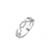 NAIOMY zilveren ring met zirconium - 11779