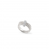 AnnaMaria Cammilli Tie Chic - 18kt witgouden ring met briljanten 0.21ct - 12341