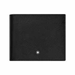 MONTBLANC SARTORIAL Black wallet 8cc - 12743