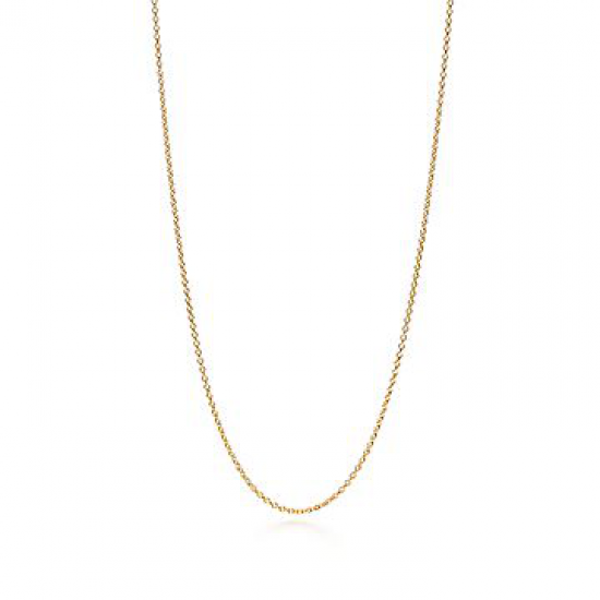 18kt geel gouden forsa ketting 42cm - 13245