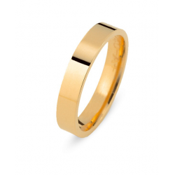 Duo 14kt geelgouden trouwring - 13683