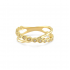 SWING JEWELS - 18kt geelgouden ring met zirconium - 14004