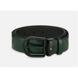 Montblanc Lederen groene riem - 14414
