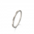 18kt witgouden ring met briljant 0.05ct - 14604